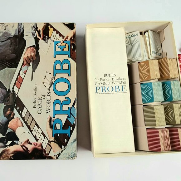 Vintage 1964 - Game of Words Parker Brothers - PROBE - Picture 5 of 10